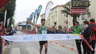 Ganadores y fotos curiosas de la Maratón y Media Maratón de Badajoz