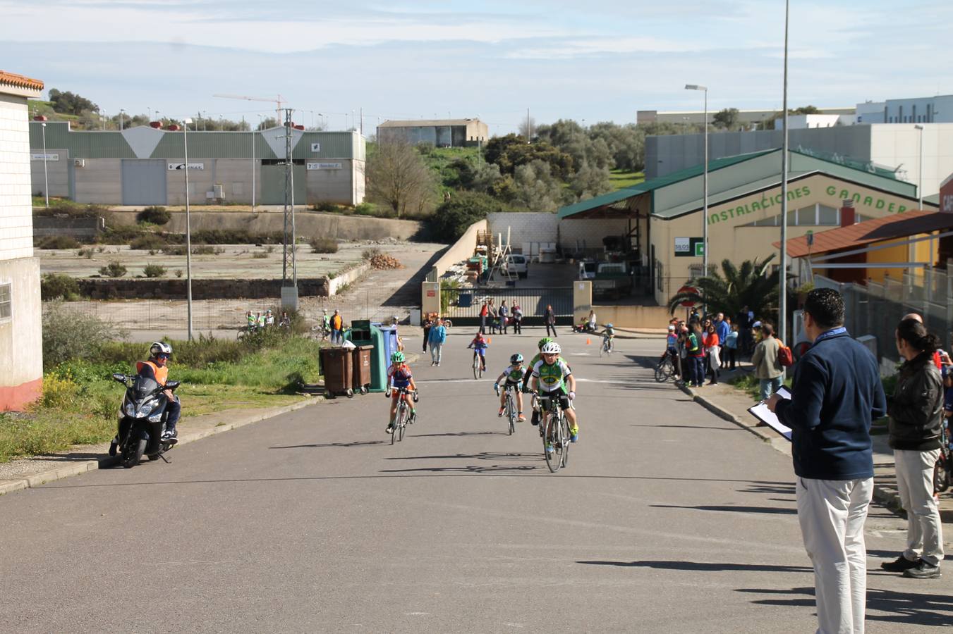 240 escolares se dan cita en Jerez en la 4ª prueba de ciclismo de los JUDEX