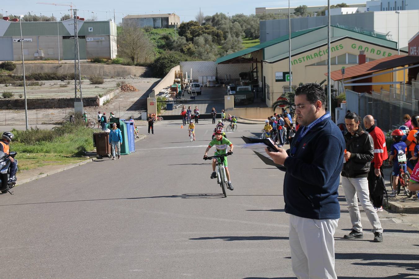 240 escolares se dan cita en Jerez en la 4ª prueba de ciclismo de los JUDEX