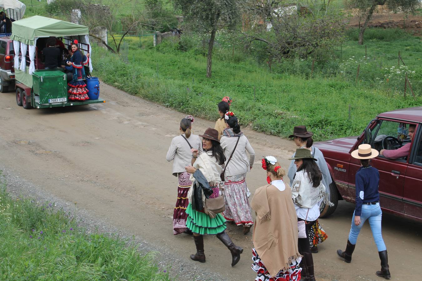 Salida del camino hacia la pradera de San Isidro 2016 (III)