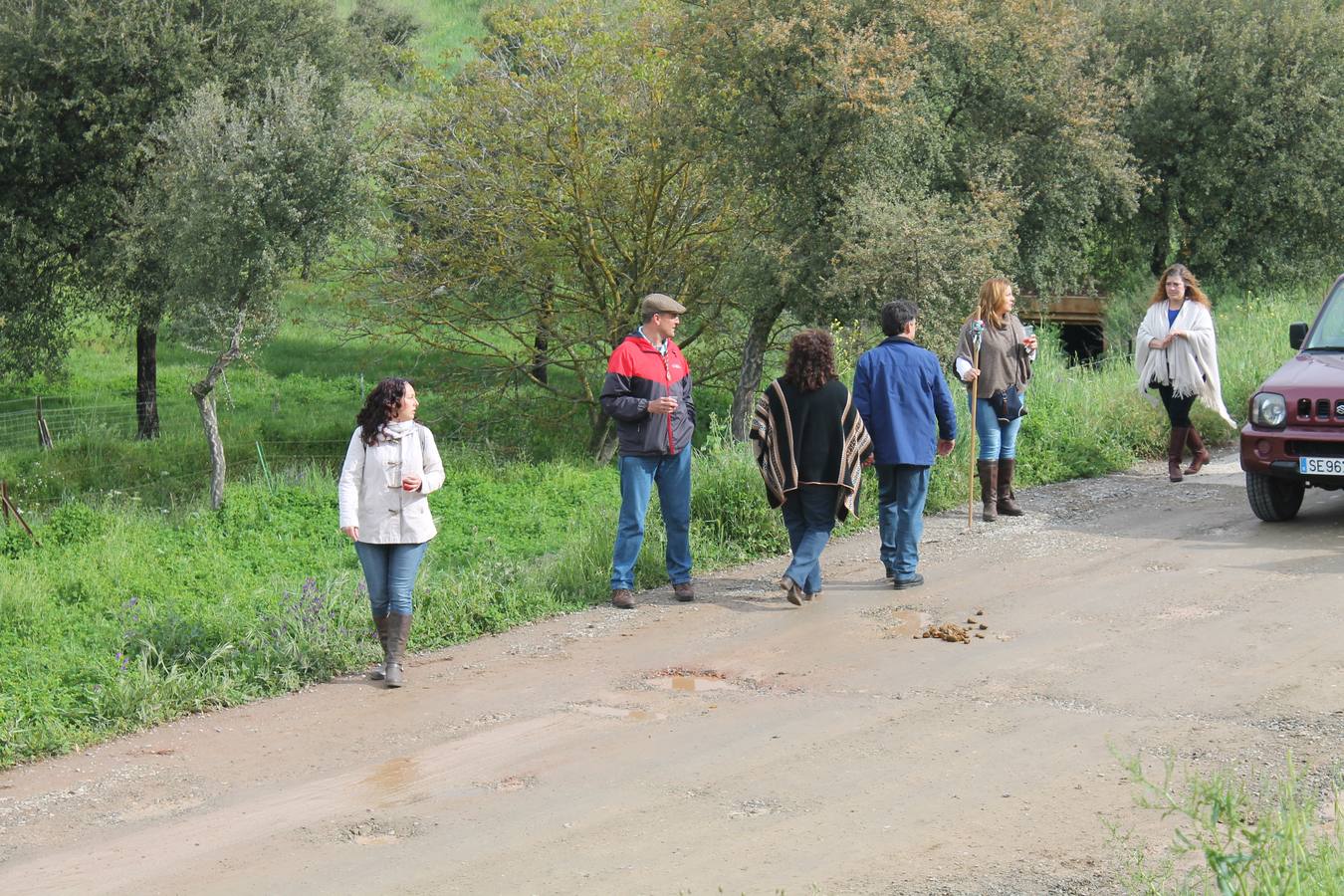 Salida del camino hacia la pradera de San Isidro 2016 (III)