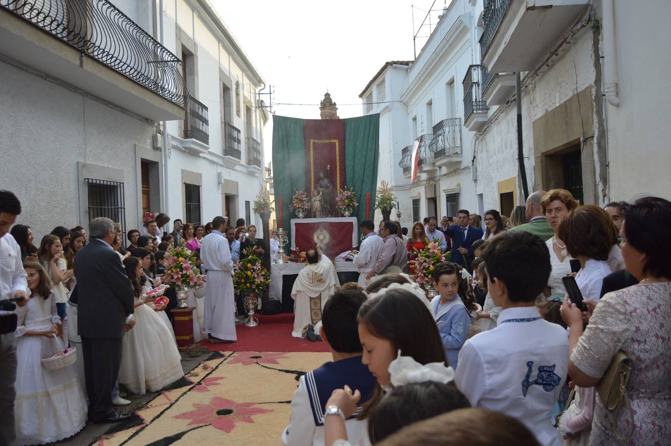 Procesión del Corpus Christi en Campanario 2016