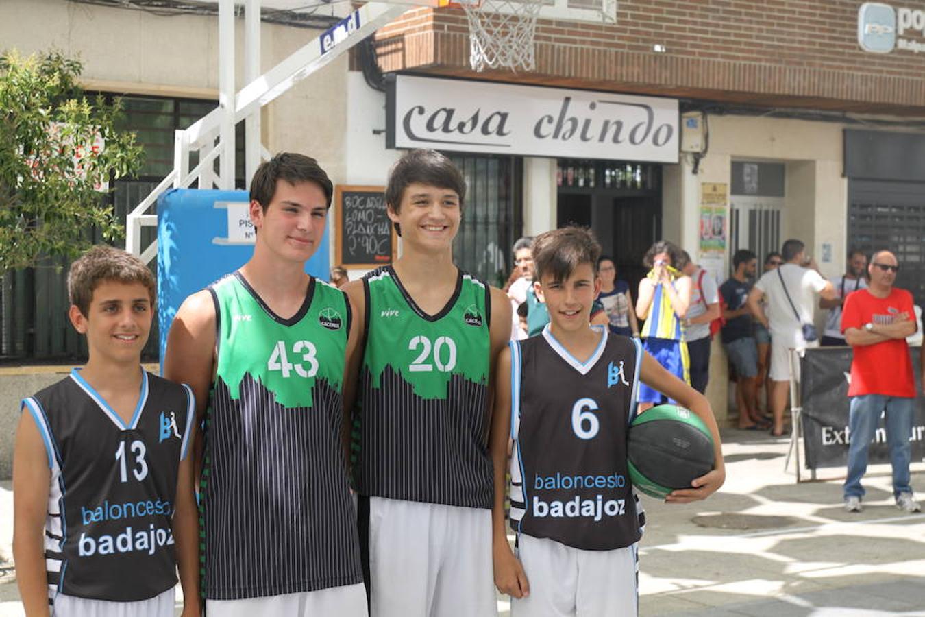 2000 personas visitaron el 3x3 de Baloncesto en Malpartida de Cáceres