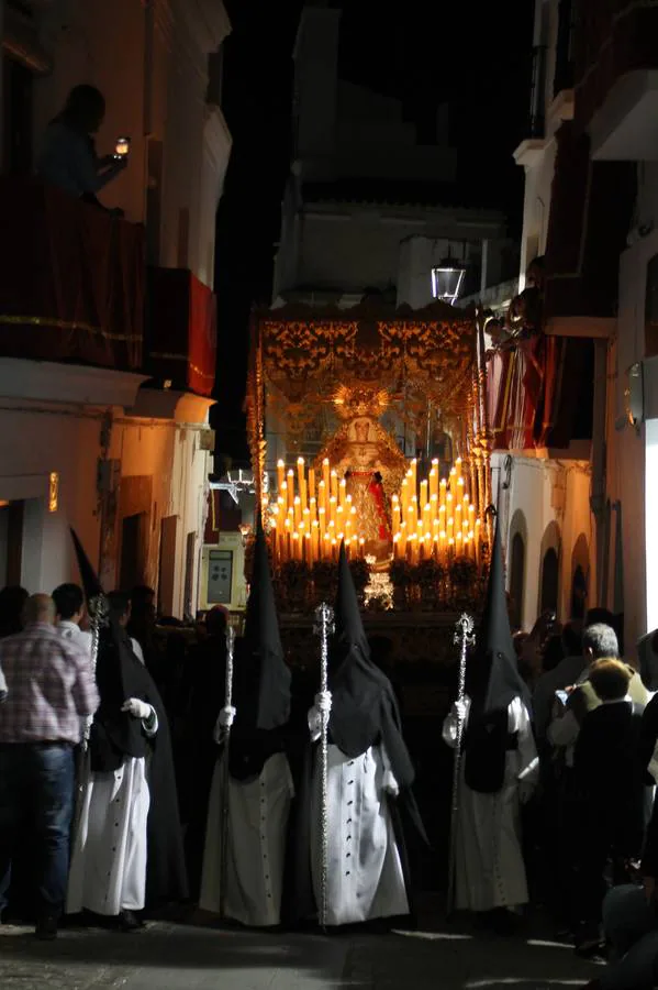 Eclosión de la Semana Santa de Jerez de los Caballeros el Domingo de Ramos 