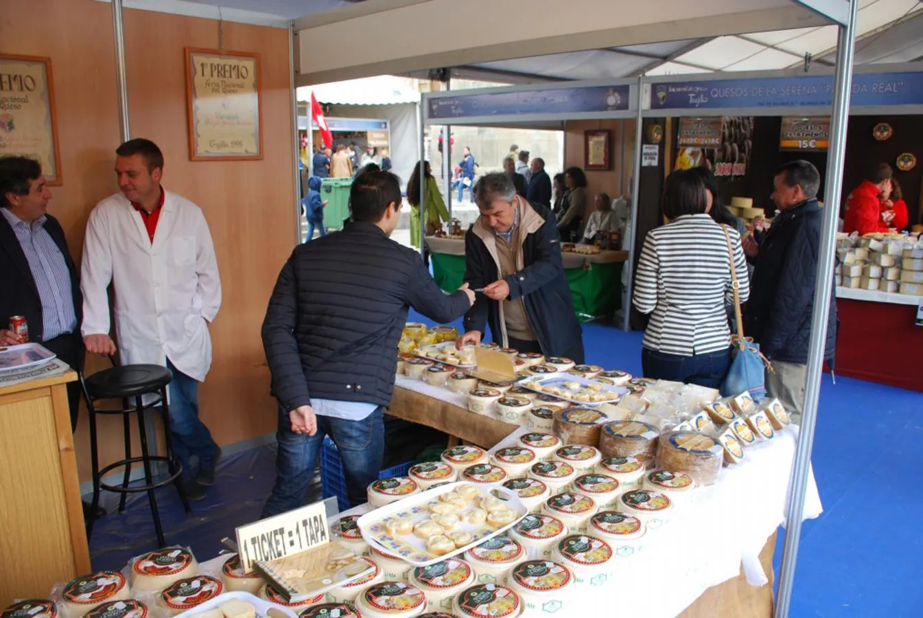 Gran participación en la Feria del Queso de Trujillo