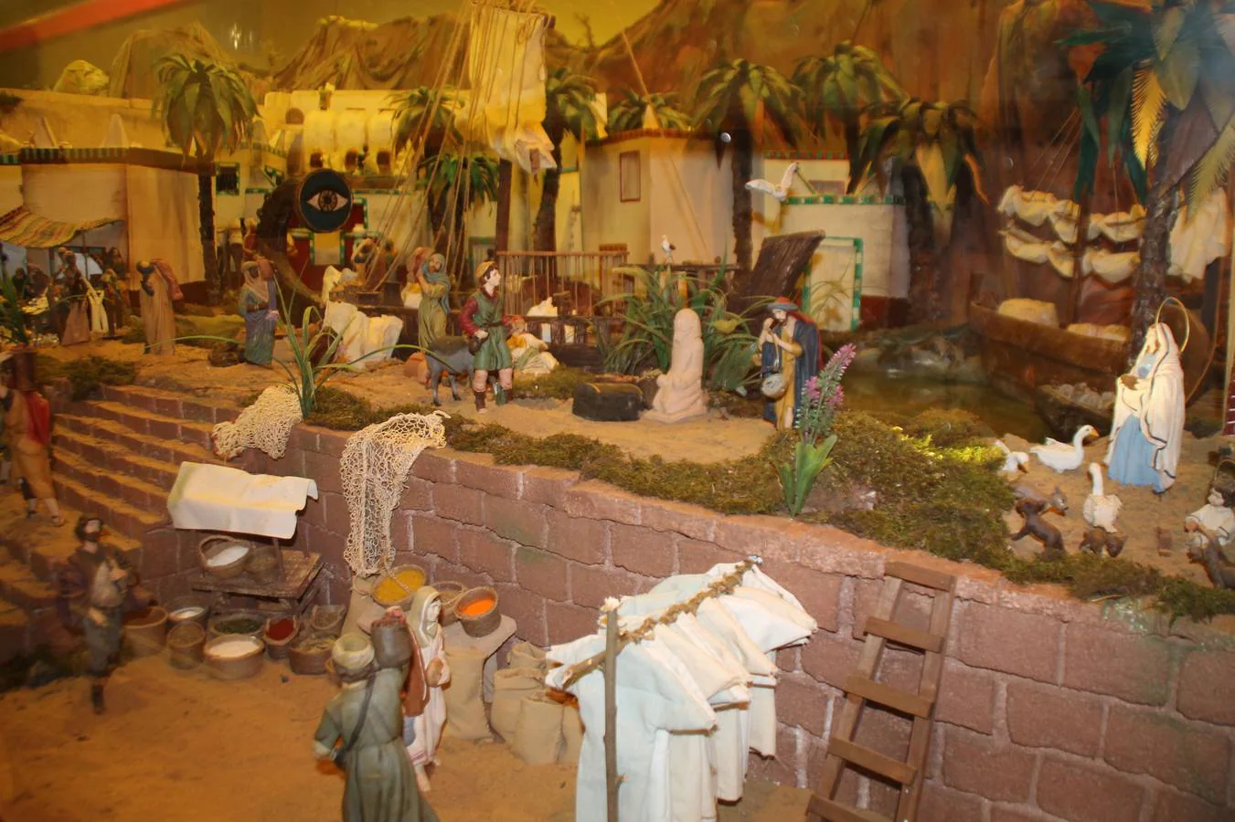 El Belén bíblico 'Santa Ángela de la Cruz' permanecerá abierto al 7 de enero