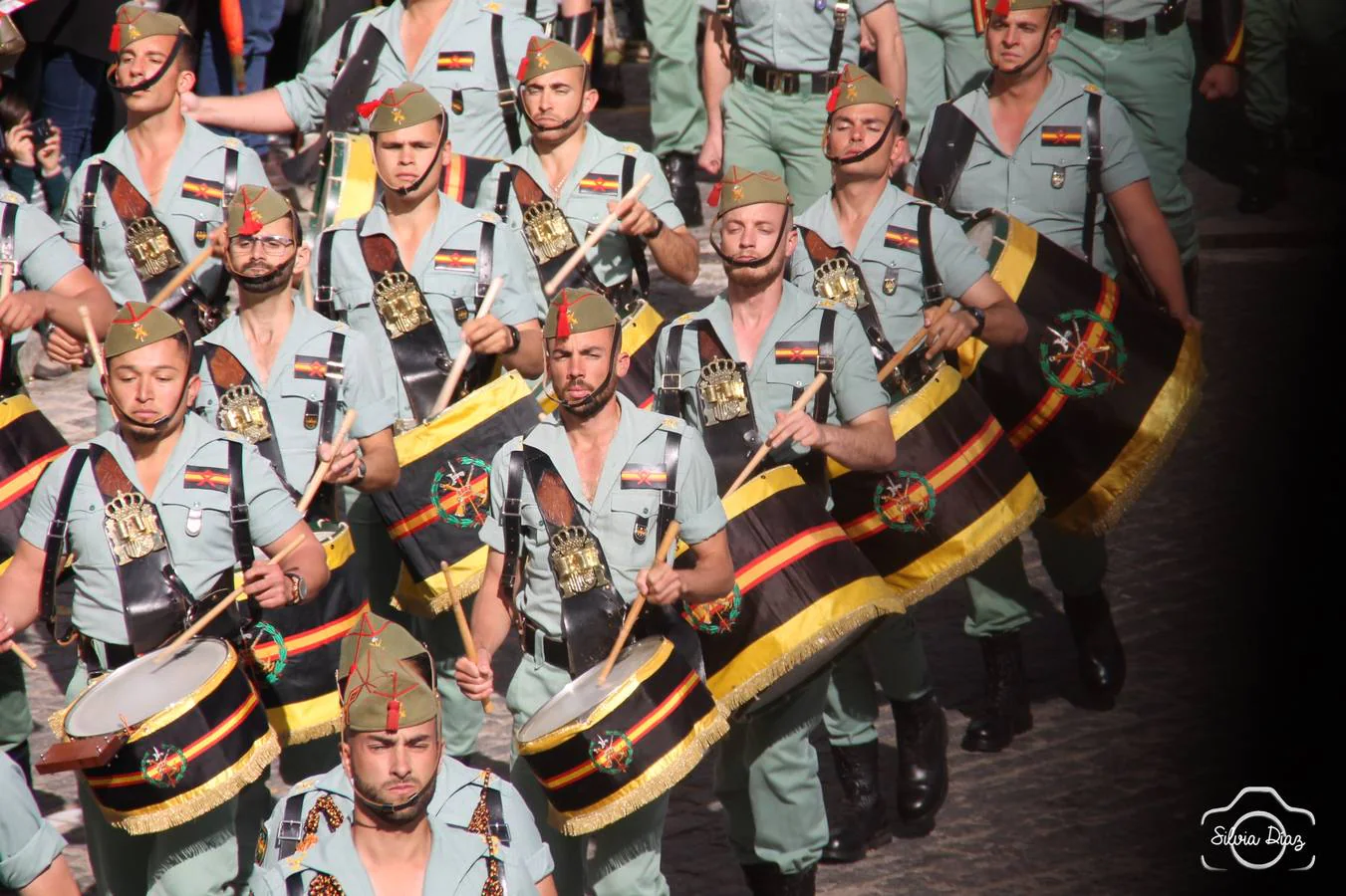 La Legión, un año más incondicional en el inicio de la Semana Santa de Jerez de los Caballeros