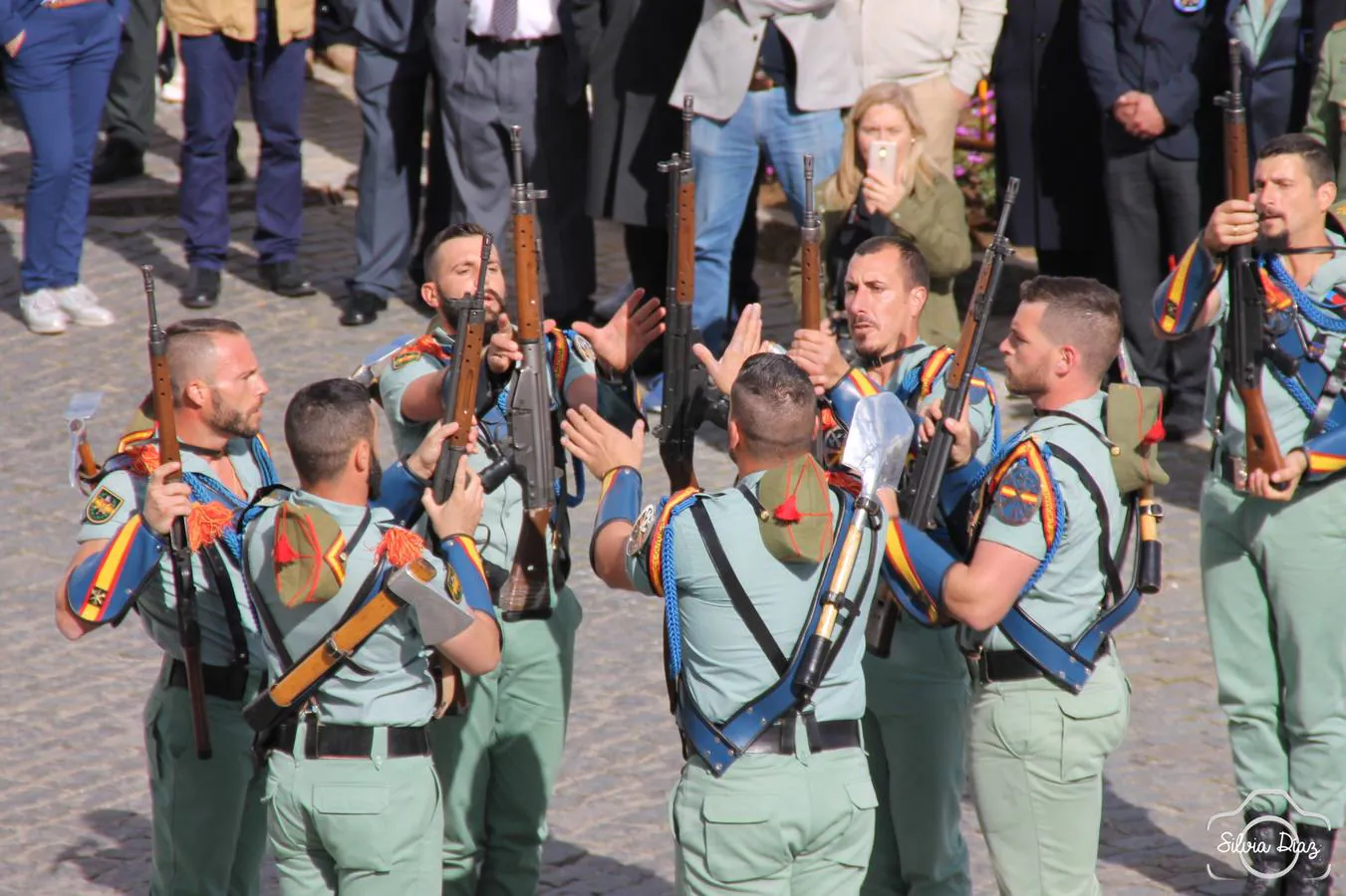 La Legión, un año más incondicional en el inicio de la Semana Santa de Jerez de los Caballeros