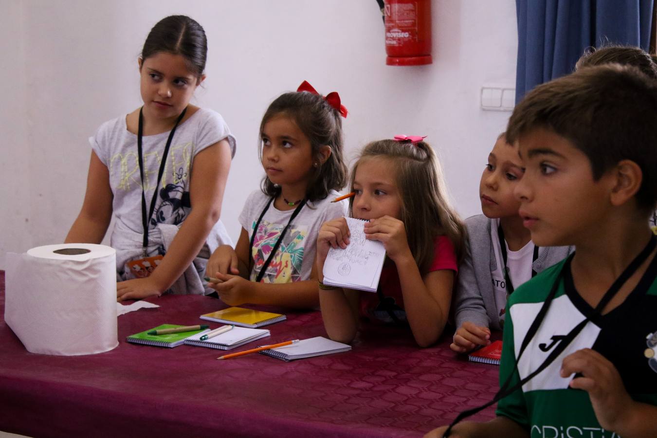 Los más pequeños conocen el 'bollo turco' en el IV Campamento Turístico Cultural