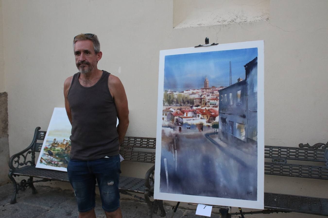 El XIV Concurso de Pintura al Aire libre 'Francisco Benavides' realza el rico patrimonio histórico-artístico de Jerez