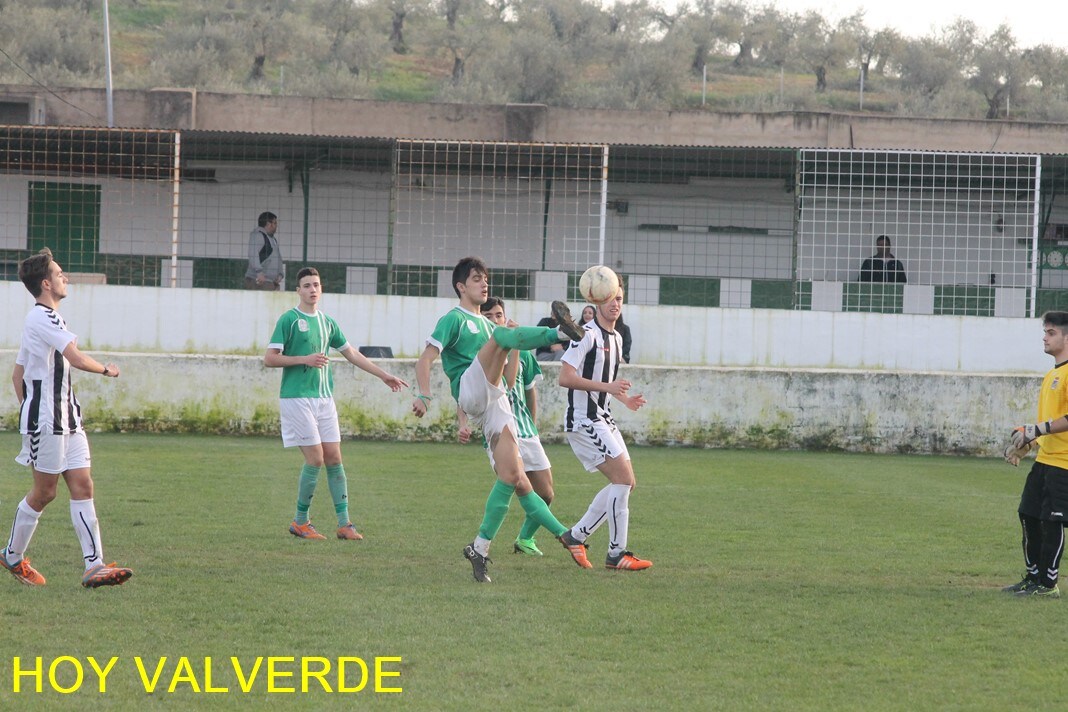 Juveniles Racing Valverdeño - Badajoz B (5-0)