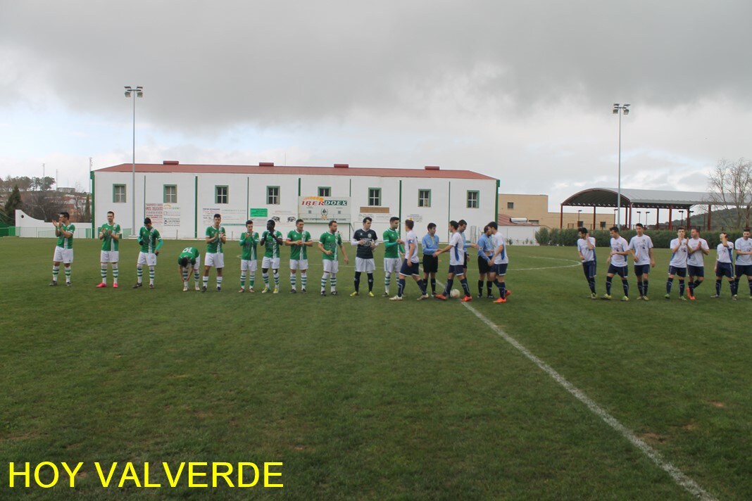 Racing Valverdeño - Gévora (4-0), jornada 19