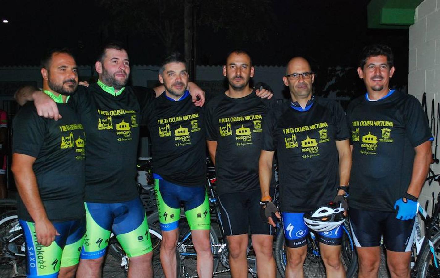La V Ruta Ciclista Nocturna de APYF reúne a 121 personas