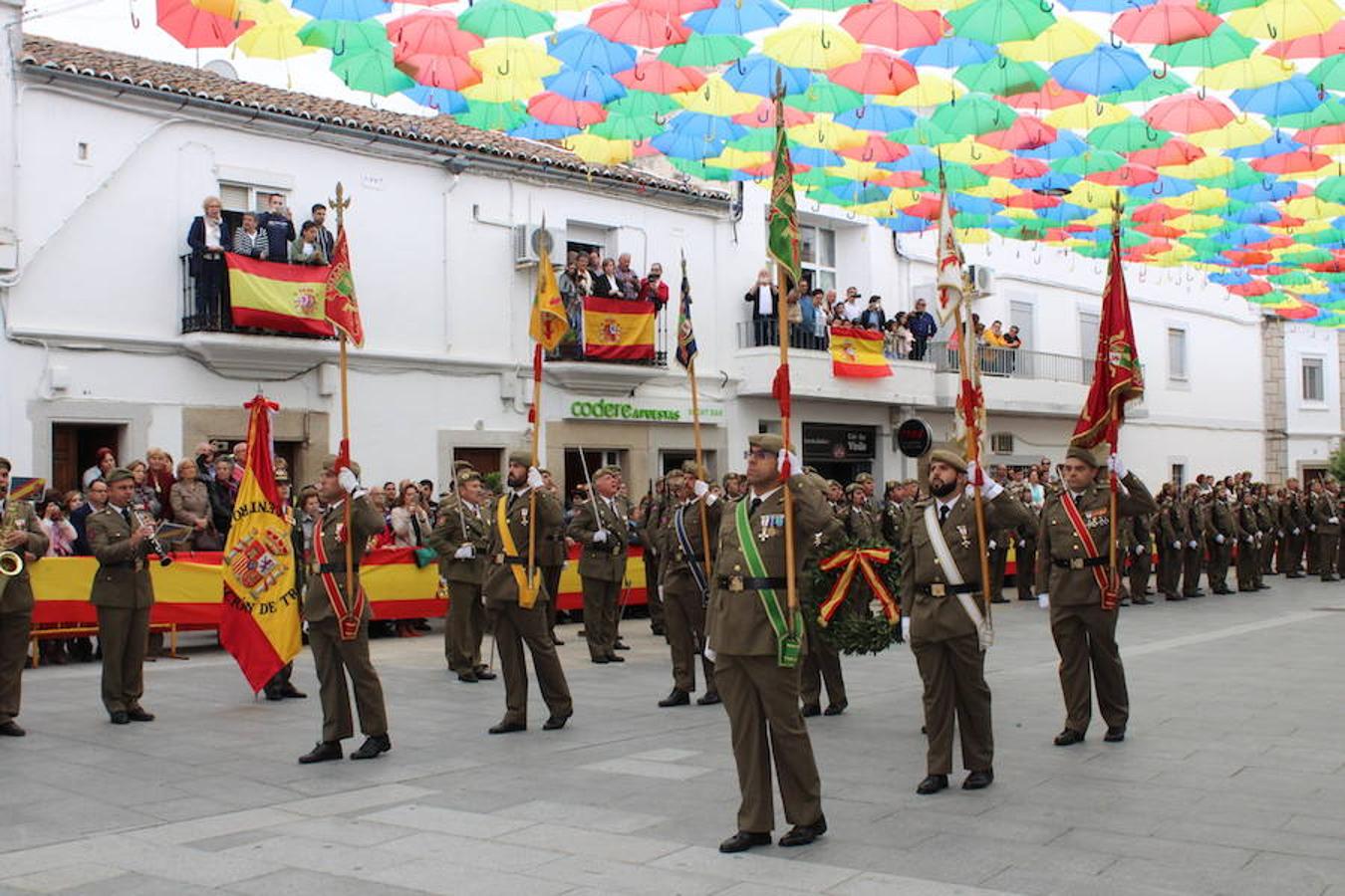 Jura de bandera en la Plaza Mayor 