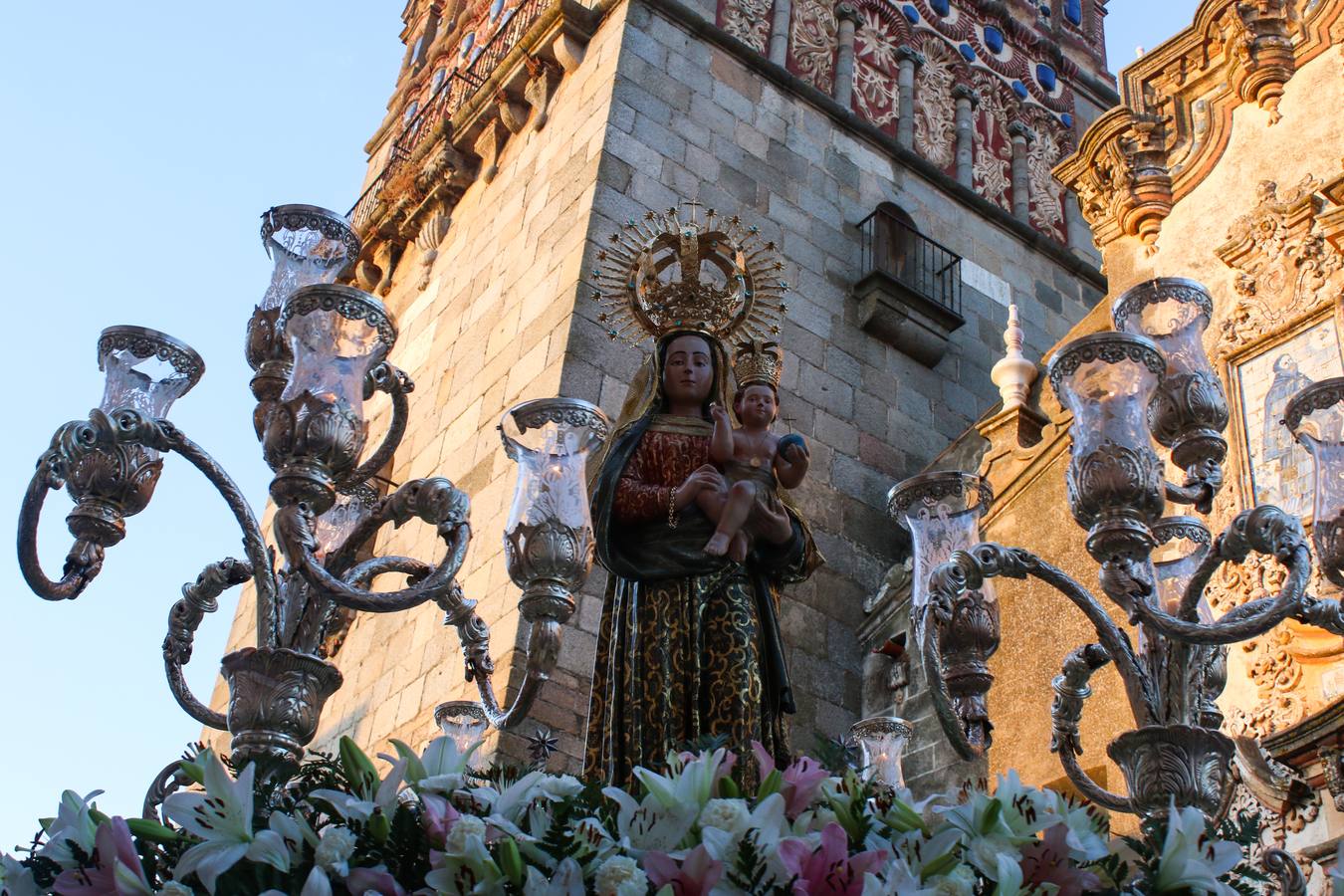 Traslado de la Virgen de Aguasantas a su Santuario