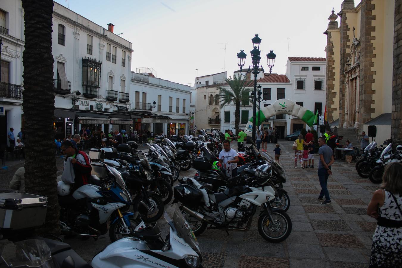 La III Ruta moto turística 'La Conquista' rinde homenaje a Los Templarios