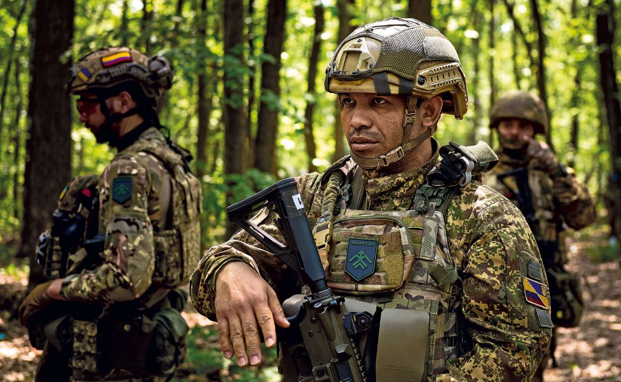 Latinos en la guerra de Ucrania: cómo han acabado luchando contra Putin